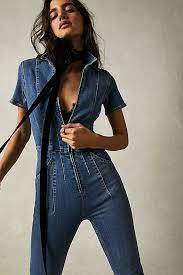 Free People jayde flare jumpsuit - JAVELIN