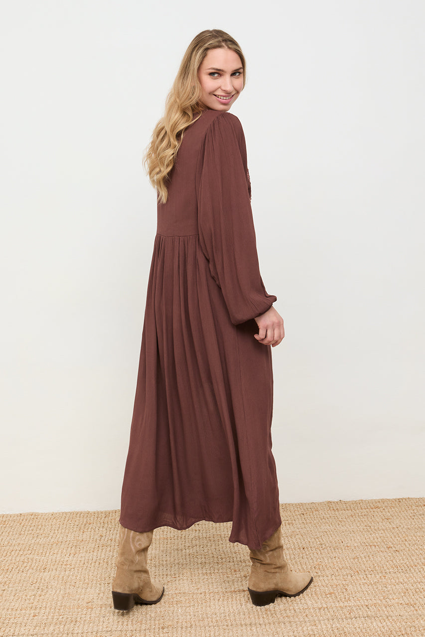 Nud Lira Midi Dress - JAVELIN